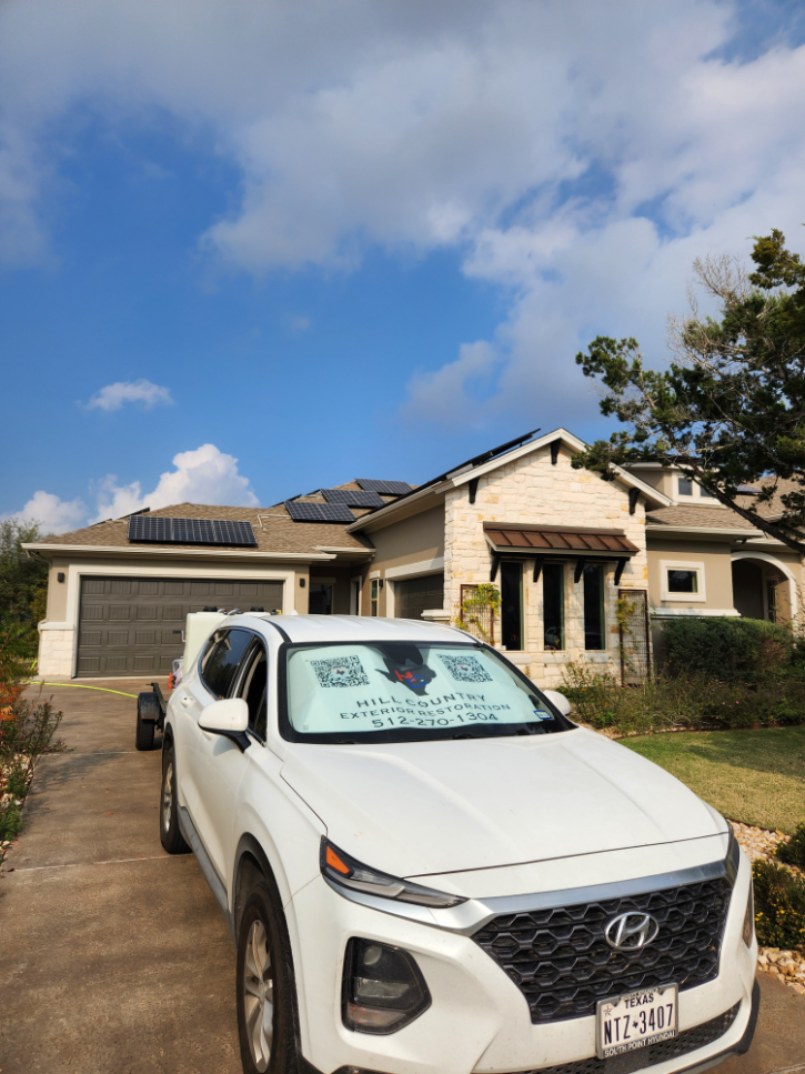 Austin Solar Panel Cleaning 1