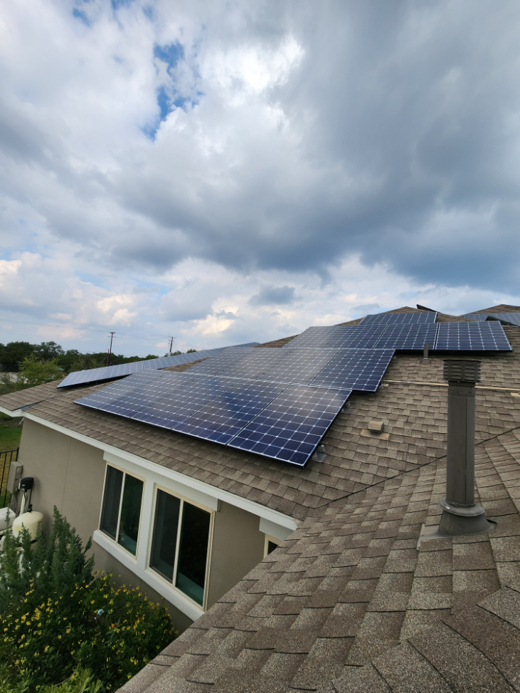 Austin Solar Panel Cleaning 10